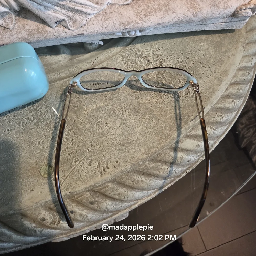 Tiffany & Company TF 2066 Eyeglass Frames Only Demo Lenses Luxury Designer #172